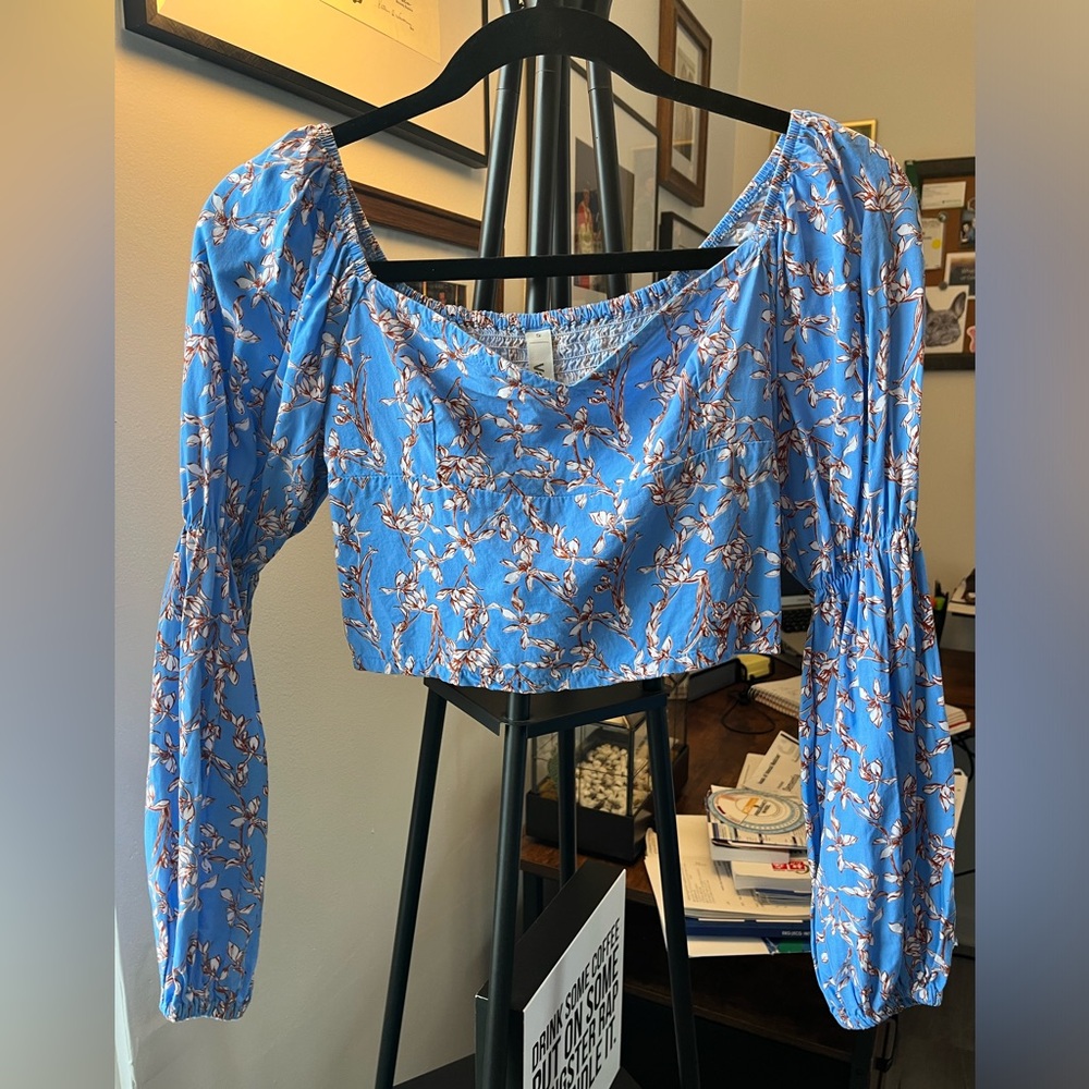 Valija Long-sleeve Crop-top